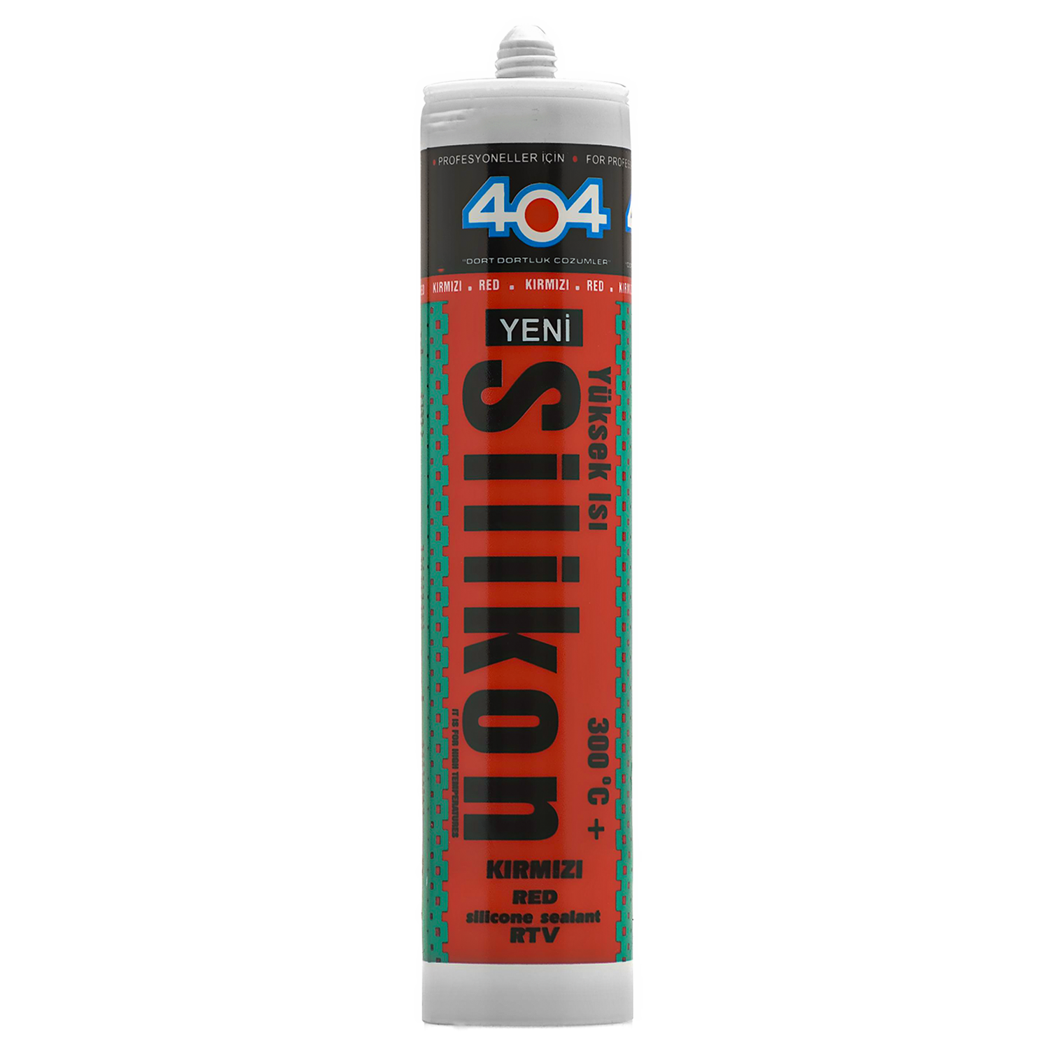 404 Isı Silikon Kırmızı 310 ML
