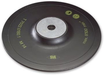 Sia Rotasyon Zımpara İçin Destek Taban Fiber Disk M14 Ø180 mm Sert