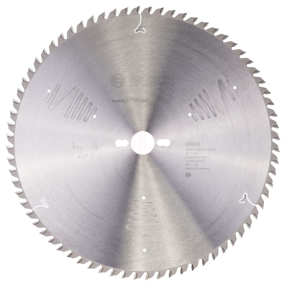Bosch Daire Testere Bıçağı Expert For Wood 350x30 mm 72 Diş - 2608642513
