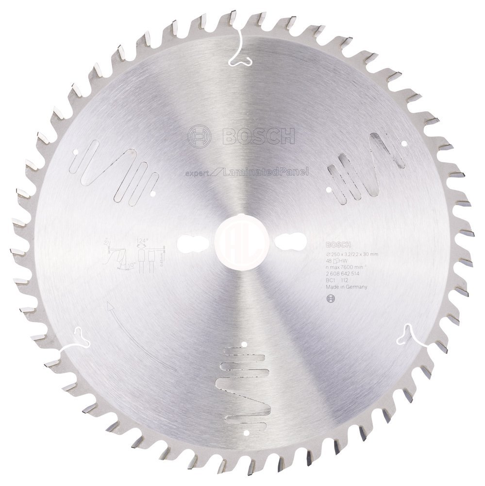 Bosch Daire Testere Bıçağı Expert For LaminatedPanel 250x30 mm 48 Diş - 2608642514