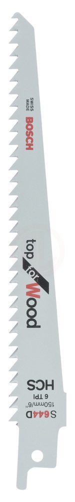 Bosch Panter Testere Bıçağı Top For Wood S 644 D 150 mm (2 Adet) - 2608650614
