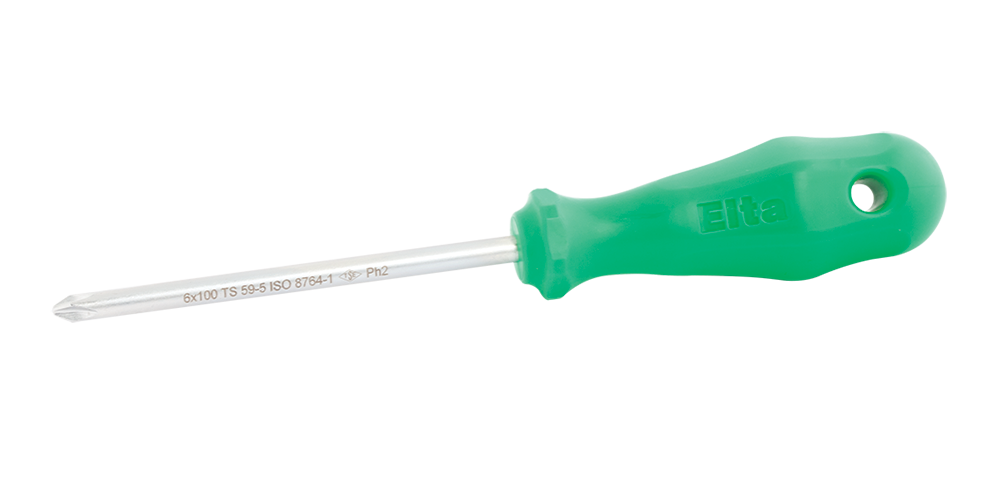 Elta Yıldız Uçlu Tornavida Opak Seri 3X60 Mm