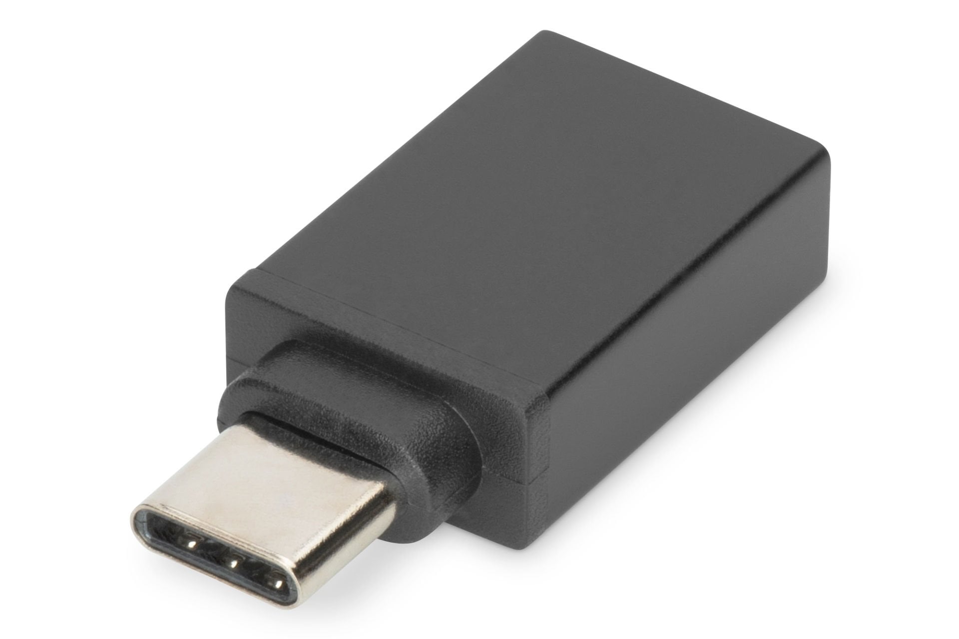 Assmann Digitus Usb Tip C™ Adaptörü, Usb Tip C Erkek Usb Tip A Dişi, 3A, 5Gb (Super Speed), Usb 3.0, Siyah Renk