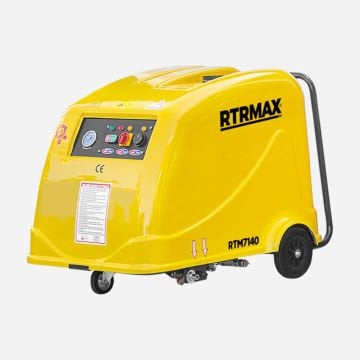 Rtrmax RTM7140 Prof.Sıcak-Soğuk Yüksek Basınçlı Yıkama Makinesi 200 Bar (İtalyan Pompa)