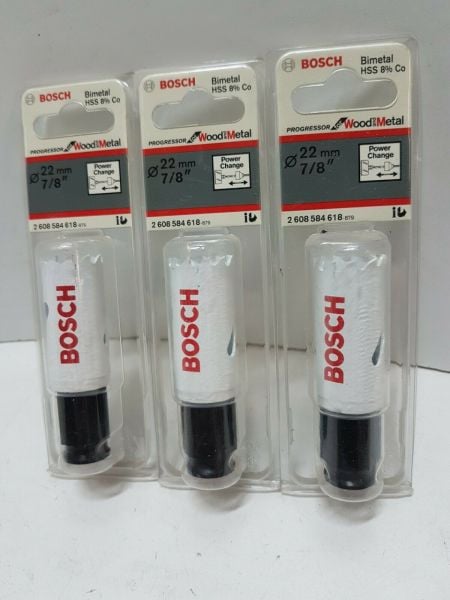 Bosch Metal Ve Ahşap Delik Açma Testeresi 22 Mm Progressor Metal Ve Ahşap - 2608584618