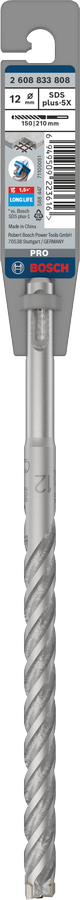 Bosch Aksesuar PRO SDS-Plus-5X K-Delici Ucu 5x210 mm
