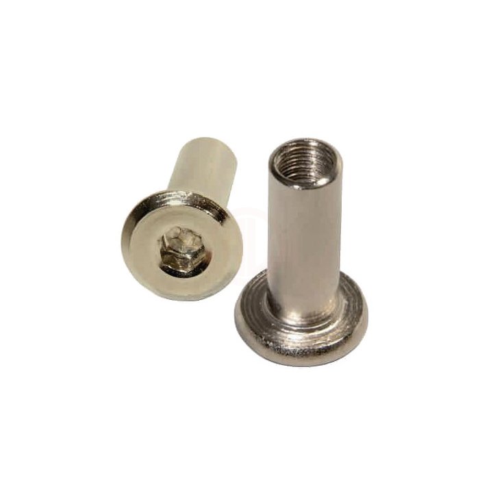Ayder Allen Somun 4 mm M6/7,45x12 Nikel - A 1235