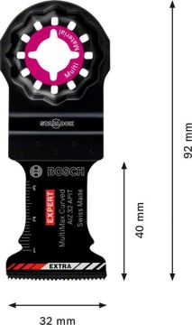 Bosch Starlock Aksesuarı / Expert Starlock Testere Ucu MuMax AIZ32APT (5 Adet) - 2608900025