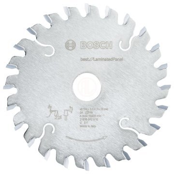 Bosch Daire Testere Bıçağı Best For LaminatedPanel 120x20 mm 24 Diş - 2608642610