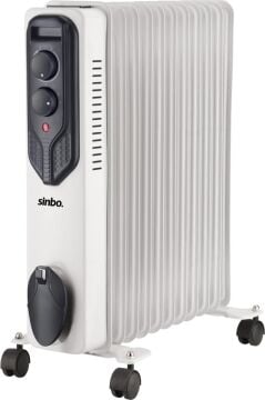 Sinbo SFH-6938 Beyaz 11 Dilim Yağlı Radyatör 2500 W
