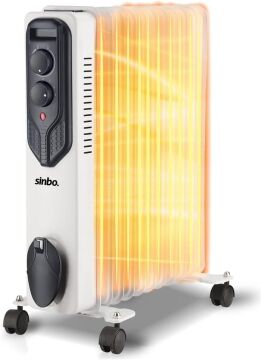 Sinbo SFH-6938 Beyaz 11 Dilim Yağlı Radyatör 2500 W
