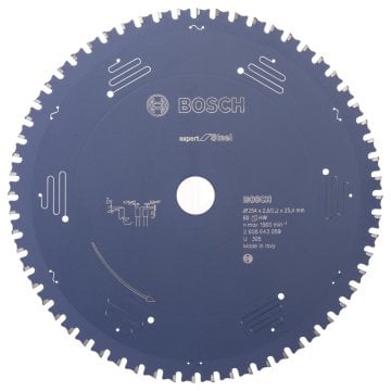 Bosch Daire Testere Bıçağı Expert For Steel 254x25,40 mm 60 Diş - 2608643059