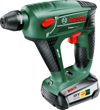 Bosch Akülü Darbeli Vidalama Matkabı Uneo Maxx (1 x 2,5 Ah Akü) - 060395230F
