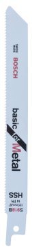 Bosch Panter Testere Bıçağı Basic For Metal S 918 BF 150 mm (5 Adet) - 2608651781