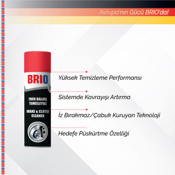 Brio Fren Balata Temizleyici Sprey 500 Ml 24'Lü