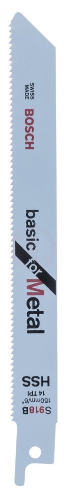 Bosch Panter Testere Bıçağı Basic For Metal S 918 BF 150 mm (2 Adet) - 2608651821
