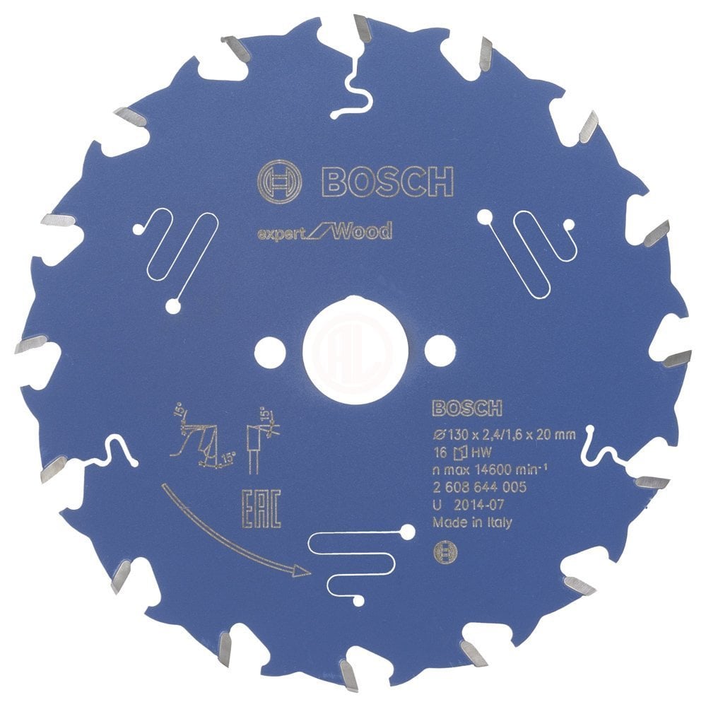 Bosch Daire Testere Bıçağı Expert For Wood 130x20 mm 16 Diş - 2608644005