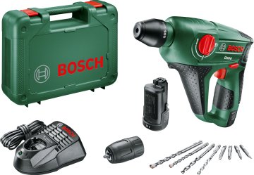 Bosch Akülü Darbeli Vidalama Matkabı Uneo 12 LI (2 x 2,5 Ah Akü) - 060398400E