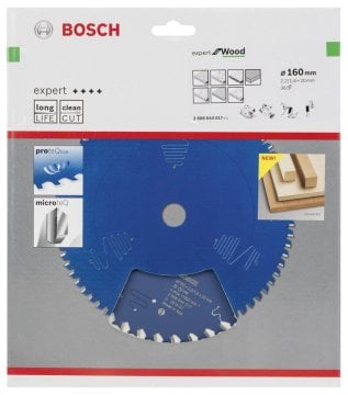 Bosch Daire Testere Bıçağı Expert For Wood 160x20 mm 36 Diş (2,2/1,6 mm) - 2608644017