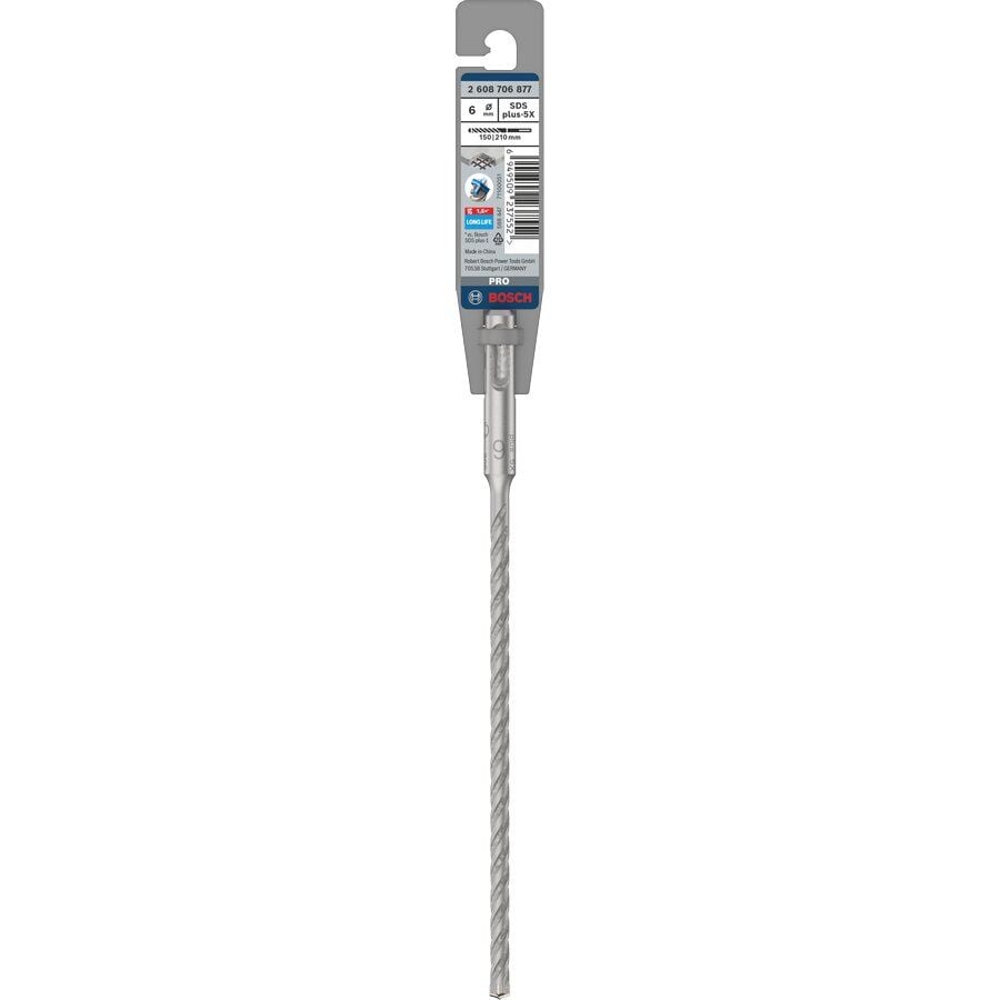 Bosch Aksesuar PRO SDS-Plus-5X K-Delici Ucu 6x210 mm 1 li