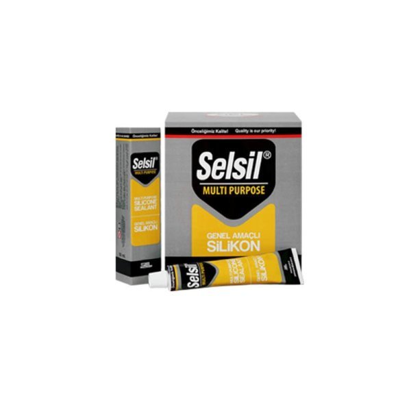 Selsil Tüp Silikon 50 ml Şeffaf