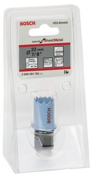 Bosch Special For Sheet Metal Delik Açma Testeresi 22 mm - 2608584783