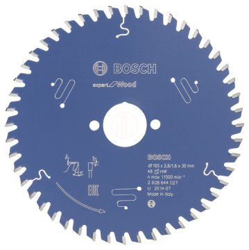 Bosch Daire Testere Bıçağı Expert For Wood 165x30 mm 48 Diş - 2608644027