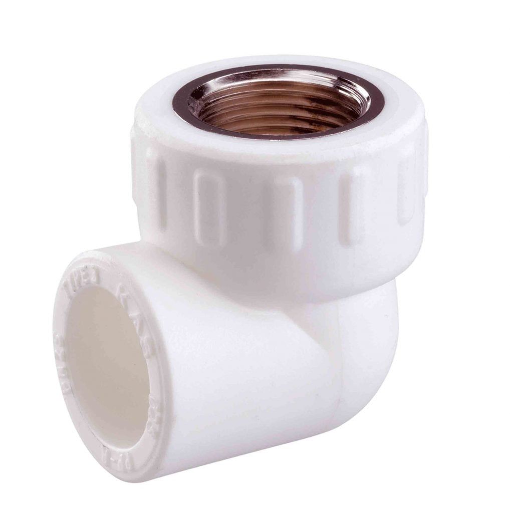 KAS PPRC Dirsek İç Dişli Beyaz 32 mm x 1 İnç