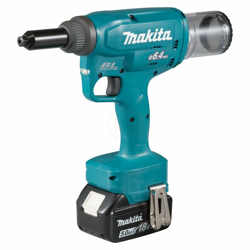 Makita Akülü Perçin Tabancası DRV250RTJ (2 x 5,0 Ah Akü)