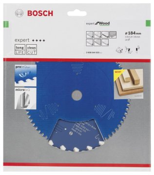 Bosch Daire Testere Bıçağı Expert For Wood 184x16 mm 24 Diş - 2608644035