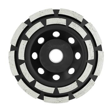 SGS 2314 Çift Sıra Elmas Beton Taşlama Diski 125 Mm