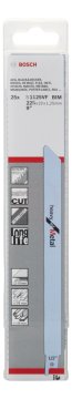 Bosch Panter Testere Bıçağı Heavy For Metal S 1125 VF 225 mm (25 Adet) - 2608657556