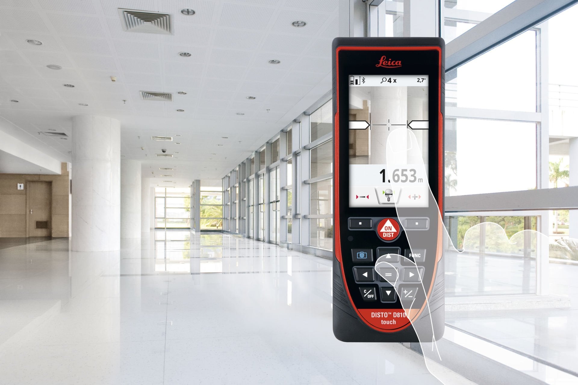 Leica Lazer Metre Disto D810 Touch