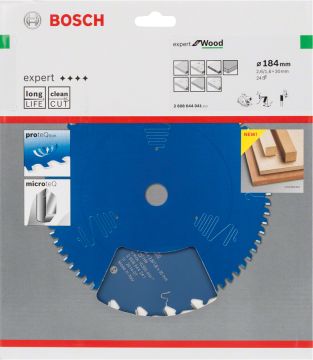 Bosch Daire Testere Bıçağı Expert For Wood 184x30 mm 24 Diş - 2608644041