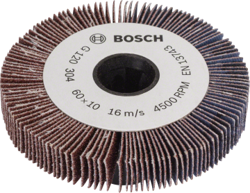 Bosch PRR 250 ES RULO ZIMPARA 10 MM 120 KUM - 1600A0014Z