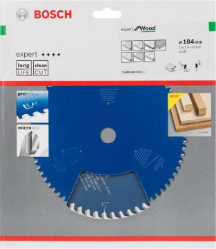 Bosch Daire Testere Bıçağı Expert For Wood 184x30 mm 56 Diş - 2608644043
