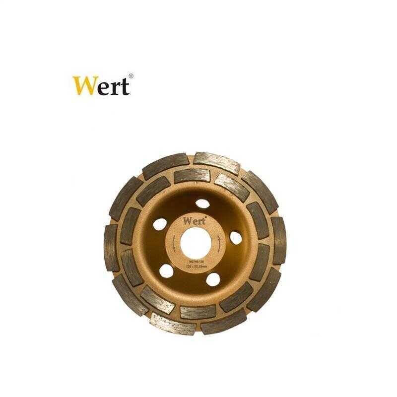 Wert 2740-100 Elmas Taşlama Diski, Çift Sıra, 100mm