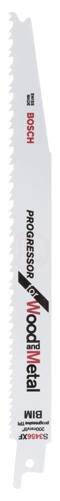 Bosch Panter Testere Bıçağı Progressor For Wood And Metal S 3456 XF 200 mm (5 Adet) - 2608654406