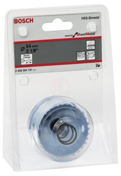 Bosch Special For Sheet Metal Delik Açma Testeresi 54 mm - 2608584797