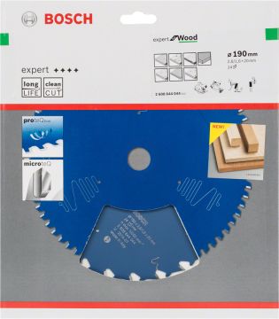Bosch Daire Testere Bıçağı Expert For Wood 190x20 mm 24 Diş - 2608644044