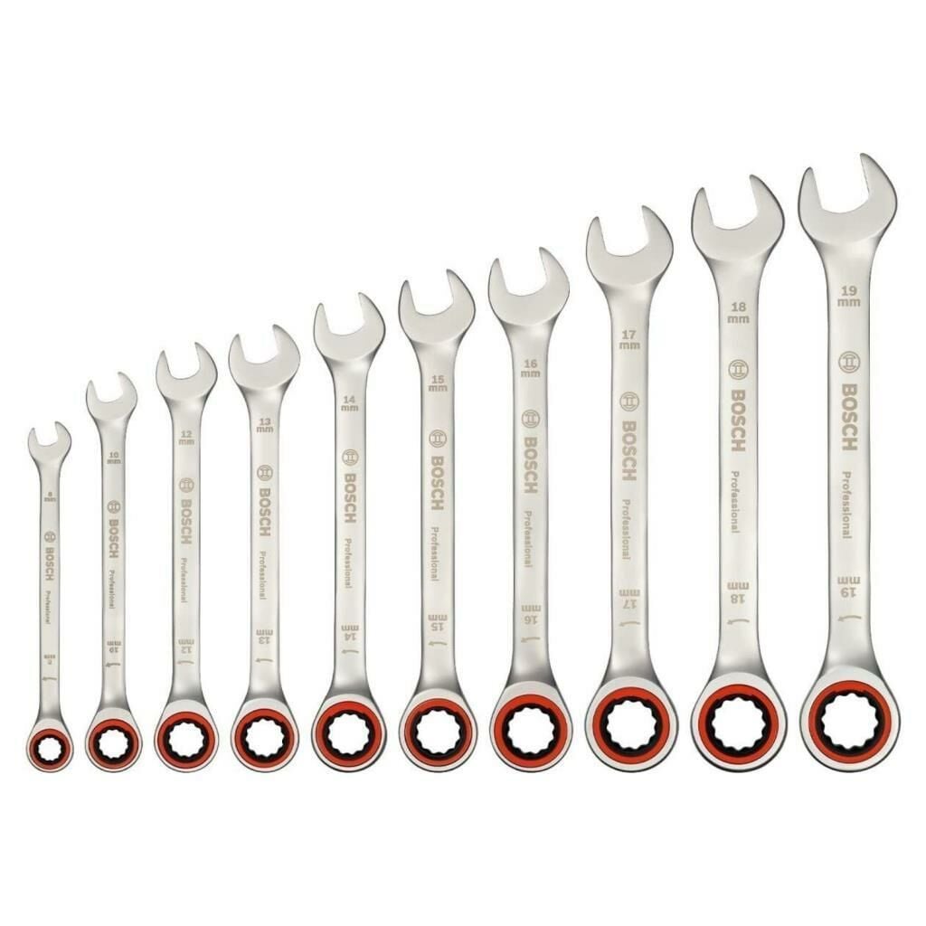 Bosch Profesyonel Anahtar Takımı 10 Parça - 1600A02AU0