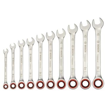 Bosch Profesyonel Anahtar Takımı 10 Parça - 1600A02AU0