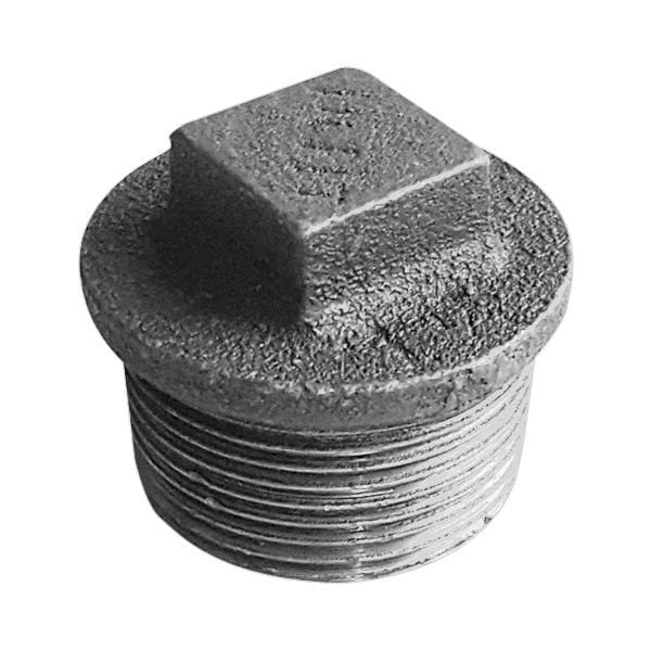 Gsd Kör Tapa Galvaniz 1/2 İnç