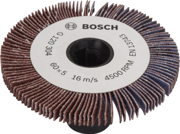 Bosch PRR 250 ES RULO ZIMPARA 5 MM 120 KUM - 1600A00151