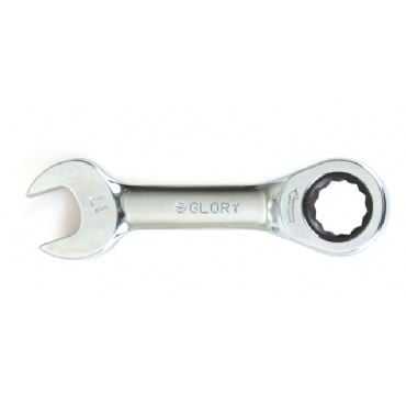 Glory Kısa Düz Cırcır Anahtar 17mm
