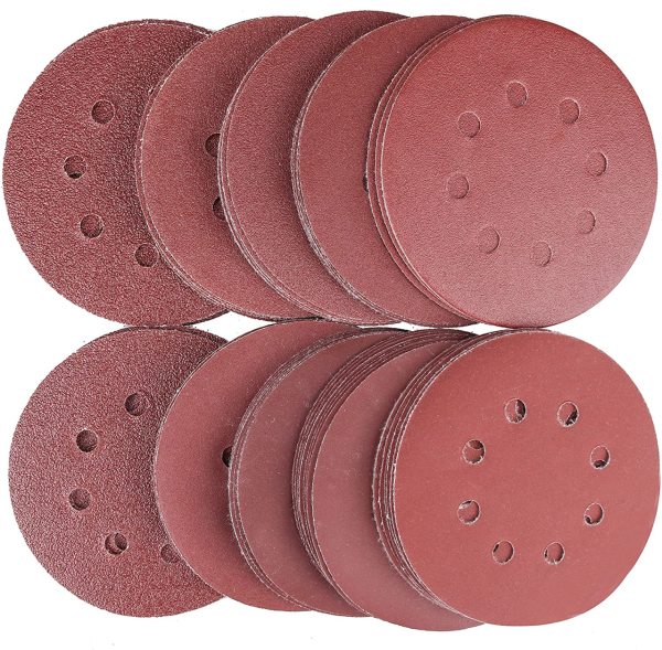 Bosch Eksantrik Zımpara Kağıdı 8 Delik 125 mm Set (6 Parça) - 2609256A28