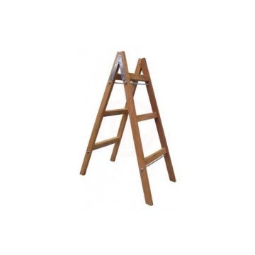 Buse A Tipi Ahşap Merdiven 3 Basamaklı (110 Cm)