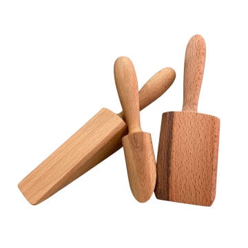 Brio Ahşap Lehim Takoz Spatulası 3 Parça