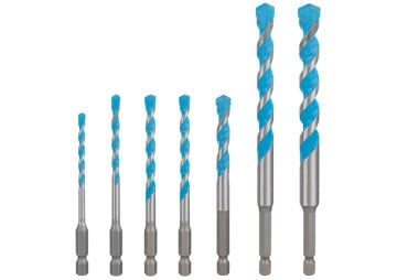 Bosch Expert Hex-9 Multi Construction Matkap Ucu Seti 7 Li 4/5/6/8/10/12 Mm - 2608902370