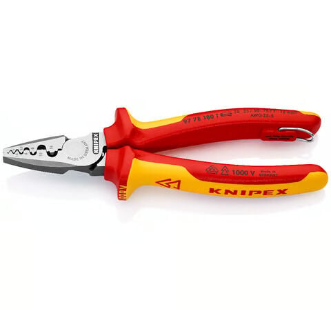 Knipex Sıkma Pensesi (Kablo Yüksükleri İçin)